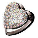 Love Heart Rhinestone Adhesive Car Hook Organizer Storage Hanger Car Indoor