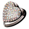 Love Heart Rhinestone Adhesive Car Hook Organizer Storage Hanger Car Indoor