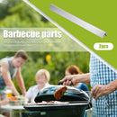 2pcs BBQ Gas Grill Heat Plate Shield for Weber Series Outdoor Barbecue Parts
