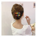 Headwear Girls Women Barrette Candy Color Jelly Bear Hairpin Colorful Hair Clip
