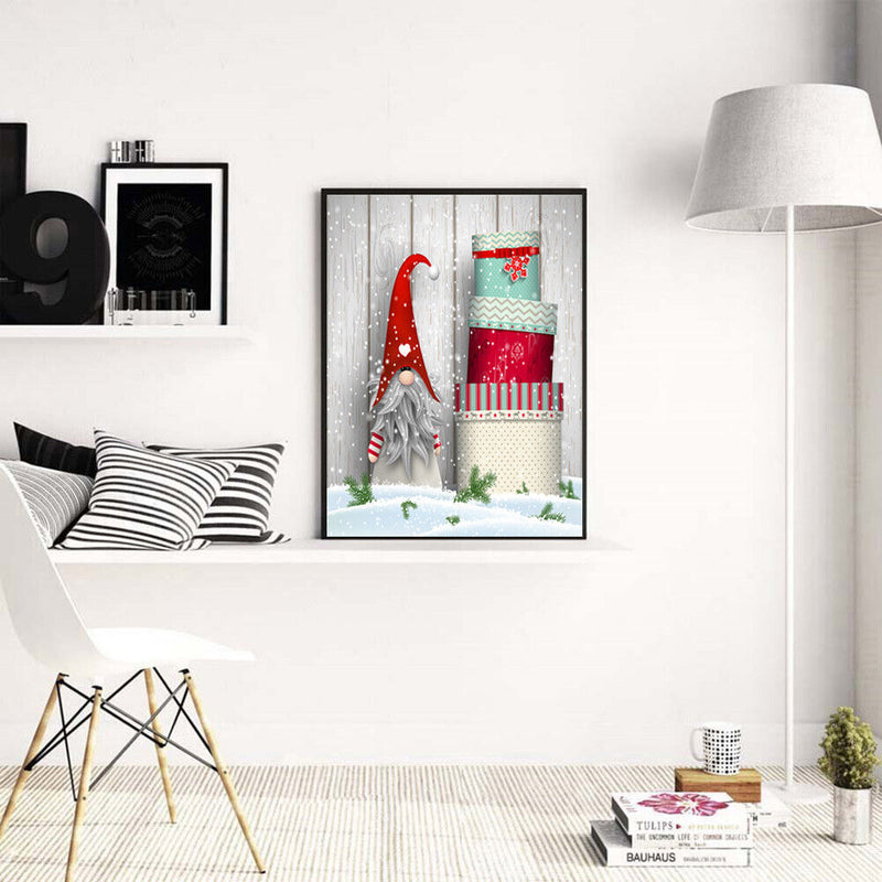 40x50cm Frameless Oil Gnome Paint By Numbers Gift Home Wall Living Room Decor