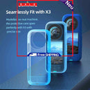 Soft Silicone Body Protector Sleeve Dust-proof Protector Cover for Insta360 X3
