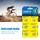 6 Pairs Chain Link Connector Mountain Road Bike Quick Master Links (6/7/8S)