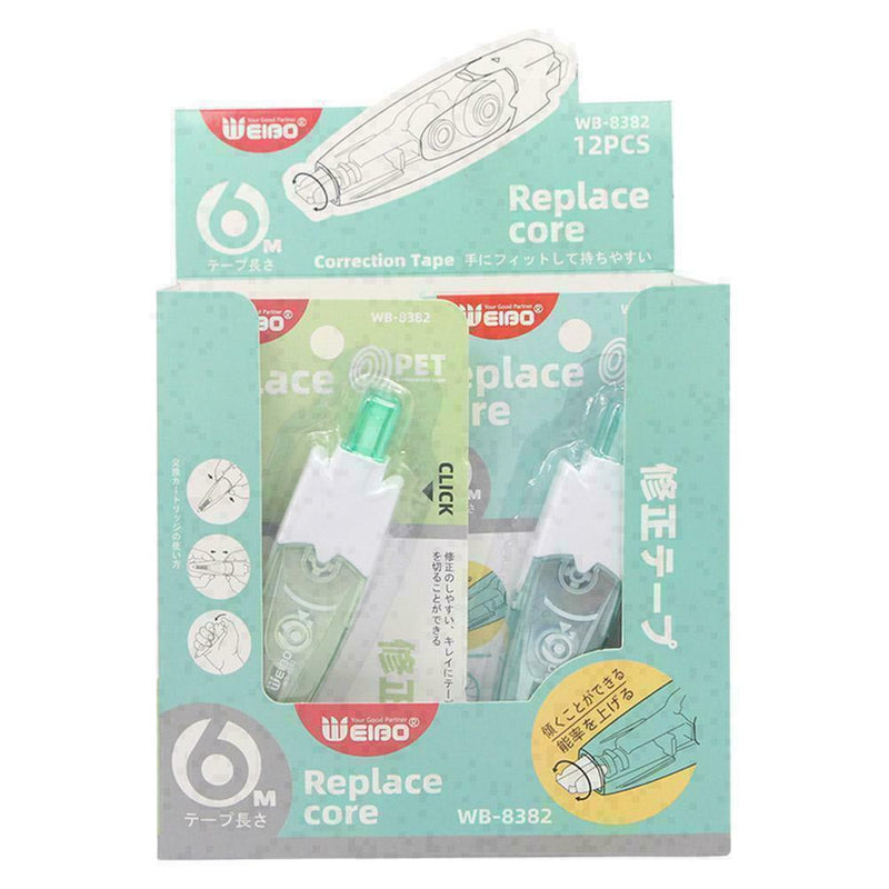 1 Pcs Press Out Pen Design Out Correction Tape School D2L7 Supplies A8J1 W0E6