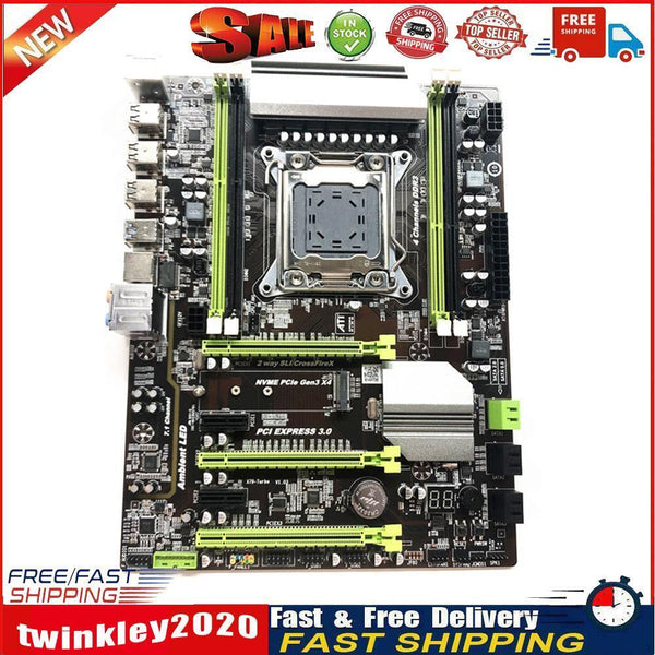 X79T LGA 2011 CPU USB3.0 M.2 SATA 4 DDR3 Desktop PC Computer Motherboard Newly