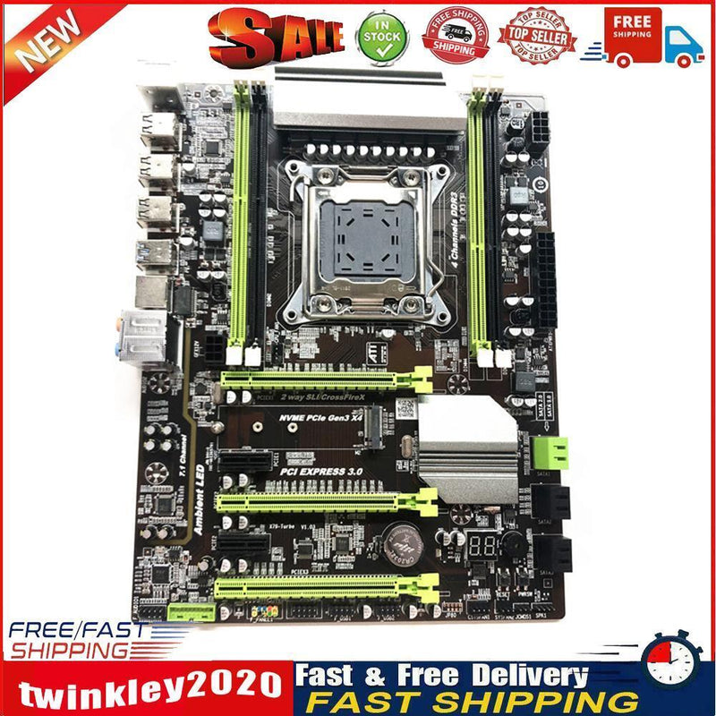 X79T LGA 2011 CPU USB3.0 M.2 SATA 4 DDR3 Desktop PC Computer Motherboard Newly
