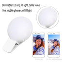 LED Selfie Ring Light Mobile Phone Mini Photo Fill Lights Makeup Lightings Lamp