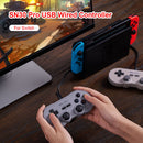8Bitdo SN30 Pro USB Wired Controller for Switch PC Steam Vibration Game Joystick