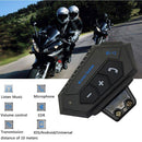 Motorbike Helmet Headset BT-12 Motorcycle Intercom Wireless Bluetooth Headphone