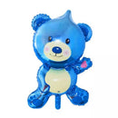 5pcs Mini Balloon Set Baby Boy Girl Foil Balloon Birthday Party Decor(Boy) Newly