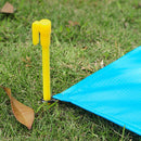 Mini Camping Mat Outdoor Waterproof Picnic Foldable Beach Mat(Sky Blue)