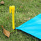 Mini Camping Mat Outdoor Waterproof Picnic Foldable Beach Mat(Sky Blue)