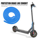 Electric Scooter Brake Pipe Protector Spiral Winding Wire for M365 (Blue) Newly