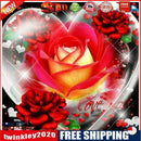 5D DIY Full Square Drill Diamond Painting Rose Heart Rhinestone Artwork Kit