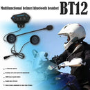 BT12 Handsfree Bluetooth V4.0 Headset for Motorcycle Motorbike Helmet Intercom