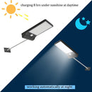 48 LED Outdoor Solar Wall Light 3 Mode 450LM Waterproof Motion Sensor Path Lamp
