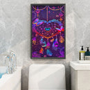 Love Dream Catcher Oil Paint By Numbers DIY Wall Craft Coloring Drawing for Kids