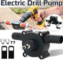 Small Electric Drill Drive Self Priming Pump Oil Fluid Transfer PumpT1Y2 X6R9