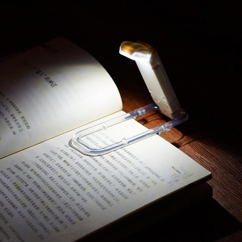 1Pcs USB Flexible Reading LED Light Clip-on Book Desk Reading Night Light Ne!
