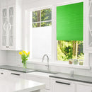 Self-Adhesive Pleated Blinds Half Blackout Curtains for Living Room Shades