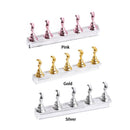 Acrylic Nail Art Practice Display Stand Chess Board Magnetic Holder (Pink)