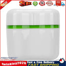 Denture Box Bathroom Travel Denture Cup False Tooth Cleaning Container (E) Newly