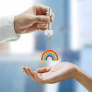 5pcs DIY Diamond Painting Keychain Special-shaped Drill Keyring Handmade Gifts