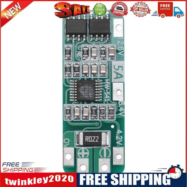 HW-541 3S 5A Li-ion Lithium Battery Charger Protection Board 18650 PCB PCM