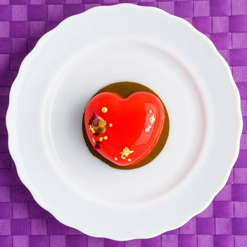 Silicone Cake Molds 15-Cavity Heart Shape Chocolate Mousse DIY Baking Mould