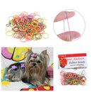 Headwear Durable Pet Rubber Band Dog Headband No Stick Hair Elastic Stretchy