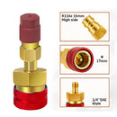 Kit Quick Couplers Kit Quick Coupler Adapter Quick Fitting Connector Kit
