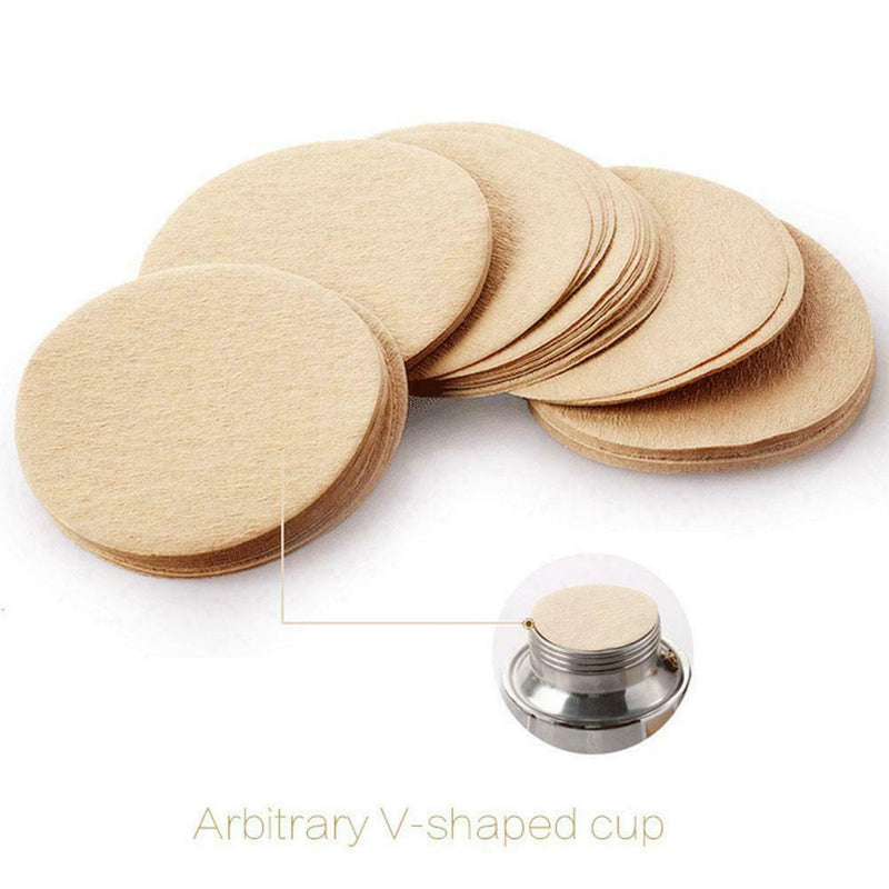 100 Coffee Filter Hand Drip Paper Espresso Filter Hand Paper Cafe CA F8N3