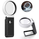 Stand Shatterproof Magnify Glass Magnifying Glass Handheld Foldable Magnifier