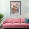 Two Kids Colouring Oil Canvas Pictures DIY Hand Painted Paint By Numbers Ki