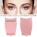 Lash Separator Comb Foldable Eyelash Eyebrow Comb Durable Stainless Steel Needle