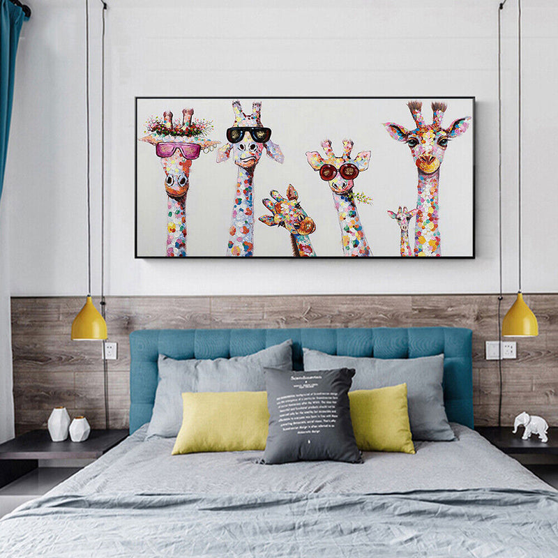 5D Diamond Painting Kit DIY Drawing Giraffe Family Full Square Drill Room Decor