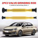 2x Valve Lapper Double Ended Suction Cup Valve Lapping Stick with Plastic Handle
