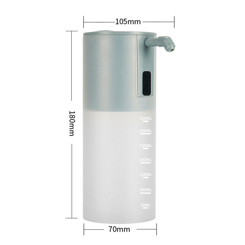 Soap Dispenser Automatic Induction Sensor Touchless Foam Hand Washer (Grey)