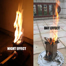 Stainless Steel Folding Wood Stove Outdoor Camping Picnic Burning Rocket Stove