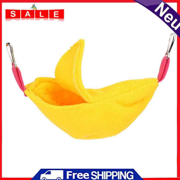 vanpower hamster hammock hammock for winter, warm, plush, banana mold