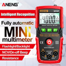 ANENG M107 4000 Counts Smart Digital Multimeter NCV DC AC Tester (Red) Newly