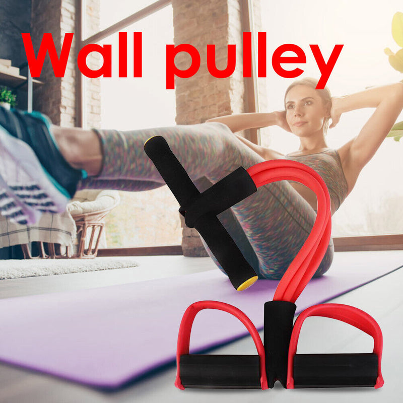 Yoga Fitness Resistance Bands Exercise Equipment Elastic Workout Gym Pull Rope