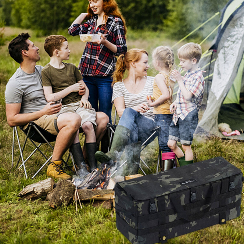 #A Storage Bags Molle Waterproof Oxford Cloth Hanging Pocket EDC Tool Bag