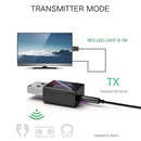 USB interface Bluetooth-compatible 5.0 receiving transmitter 2-in-1 for car