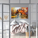 5D DIY Landscape Series Round Diamond Diamond Painting Newly