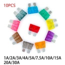 Universal Blade Fuses Assortment Kit  Medium Standard Car Auto Truck