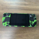 Anti-slip Game Console Silicone Protective Case for Steam Deck (Camo Green)