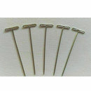 50 Pcs Metal 38mm/1.50" T Pins For Modelling Macrame T3C5 Sewing Craft H8Q5 M8S2