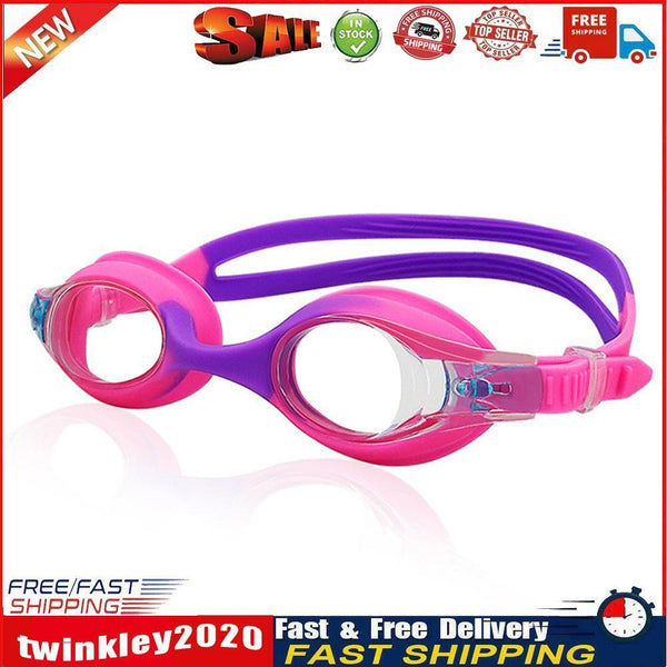 Kids Swimming Goggles Anti Fog Training Swim Glasses for Boys Girls (Pink) Newly