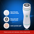 Facial Cleansing Brush Electric Facial Brush with 4 Professional Spin Brushes